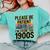 Please Be Patient I'm From The 1900s Retro Computer Premium Comfort Colors Sweatshirt Butter