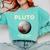 Pluto Never Forget 1930-2006 Planet Space Science Nostalgia Comfort Colors Sweatshirt Butter