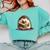 Porcupine Reading Book Hedgehog Book Lover Comfort Colors Sweatshirt Butter