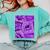 Purple Comic Book Purple Color Graphic Comfort Colors Sweatshirt Butter