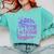 Quietly Thriving In Fictional Realms Book Lovers Comfort Colors Sweatshirt Butter