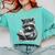Raccoon With Book Cute Raccoons Reading Books Comfort Colors Sweatshirt Butter