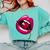 Rainbow Lips With a Cherry In The Mouth 80s Nostalgia Premium Tri-Blend Comfort Colors Sweatshirt Butter Rainbow Lips With a Cherry In The Mouth 80s Nostalgia Premium Tri-Blend Comfort Colors Sweatshirt Butter