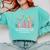 There Is No Such Thing As Too Many Books Reading Teacher Comfort Colors Sweatshirt Butter
