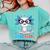 I Read Alotl Cute Axolotl Reading Book Lover Comfort Colors Sweatshirt Butter