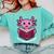 I Read Banned Books Axolotl Reading Comfort Colors Sweatshirt Butter