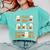 Read Boo KS Read More Bo KS Cute Ghost Reading Book Comfort Colors Sweatshirt Butter