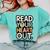 Read Your Heart Out Book Lover Quote Men Women Comfort Colors Sweatshirt Butter