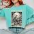 Read In Peace Skeleton Book Lover Bookworm Book Comfort Colors Sweatshirt Butter