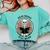 Reader Skeleton Read Books Be Kind Stay Weird Comfort Colors Sweatshirt Butter