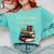 Reading 6 7 Nights Meme English Teacher Bookworm Books Comfort Colors Sweatshirt Butter
