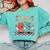 Reading Book Lover School Librarian Hooray It's Library Day Comfort Colors Sweatshirt Butter