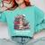 Reading A Book Per Day Keeps Reality Away Skeleton Books Comfort Colors Sweatshirt Butter