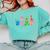 Reading Dinosaur T Rex Dino Book Lover Comfort Colors Sweatshirt Butter