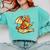 Reading Dragon Book Lover Bookworm Reader Comfort Colors Sweatshirt Butter