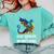 Reading Lover Easily Distracted By Dragons And Books Dragon Comfort Colors Sweatshirt Butter