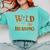 Reading Lover Wild About Reading Reading Books And Bookworm Comfort Colors Sweatshirt Butter