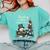 Reading Is Snow Much Fun Christmas Books Snowman Bookworm Comfort Colors Sweatshirt Butter