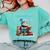Reading Snow So Many Books Christmas Snow Little Time Comfort Colors Sweatshirt Butter