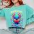 Readsalotl Axolotl Book Lovers Axolotls Comfort Colors Sweatshirt Butter