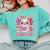 Readsalotl Axolotl Reading Book Bookworm Comfort Colors Sweatshirt Butter
