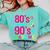 Retro 1980s 80's Baby 1990s 90's Made Me Nostalgia Vibes Comfort Colors Sweatshirt Butter