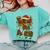 Retro 90s 80s Baby Christmas Holiday Nostalgia Comfort Colors Sweatshirt Butter