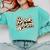 Retro Book Worm Reading For Book Lovers Comfort Colors Sweatshirt Butter