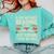 Retro A Day Without Reading Is Like Just Kidding Book Lover Comfort Colors Sweatshirt Butter