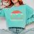 Retro Easily Distracted By Cameras & Books Photography Comfort Colors Sweatshirt Butter
