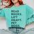 Retro Gym Book Lover Read Books Lift Heavy Pet Dogs Comfort Colors Sweatshirt Butter