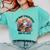 Retro I Just Want To Read Books And Pet Cats Cat Comfort Colors Sweatshirt Butter