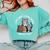 Retro I Just Want To Read Books And Pet Cats Comfort Colors Sweatshirt Butter