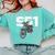 Retro Simme Moped Nostalgia Eastern Block Schwalbe Driver DDR Comfort Colors Sweatshirt Butter