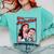 Retro Vampire Book Cover Style Stay Hydrated Halloween Comfort Colors Sweatshirt Butter
