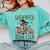 Salem Witch Book Club Raccoon Reading Comfort Colors Sweatshirt Butter