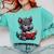Scottish Terrier Reading a Book Dog Comfort Colors Sweatshirt Butter