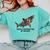 Shark Costume Teens Books Nerds Shark Stuffed Animal Sharks Comfort Colors Sweatshirt Butter