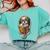 Shih Tzu Book How To Train Your Human Funny Dog Motif Comfort Colors Sweatshirt Butter