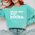 Show Me Your Books Reading Pun Library Comfort Colors Sweatshirt Butter