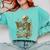 Skeleton Book Floral Skull Halloween Teacher Costume Comfort Colors Sweatshirt Butter Skeleton Book Floral Skull Halloween Teacher Costume Comfort Colors Sweatshirt Butter