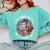 Smut Book Reader Romance Novel Somebody's Smut Reading Wife Comfort Colors Sweatshirt Butter