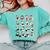 Snowman Reading Book Christmas Cozy Book Lover Bookish Comfort Colors Sweatshirt Butter
