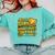 Softball Just A Girl Comic Book Style Graphic For Teens Comfort Colors Sweatshirt Butter
