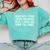 Sometimes I Think I Read Too Much Book Reader Quote Comfort Colors Sweatshirt Butter
