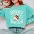 Spooky Book Club Cute Ghost Reading Book Halloween Costume Comfort Colors Sweatshirt Butter