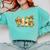 Spooky Halloween Book Lover Halloween Reading Goose Comfort Colors Sweatshirt Butter