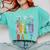 Subtle Floral Foxglove Daisy Tulip Book Lover Comfort Colors Sweatshirt Butter