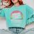 I Survived AP Lang Retro Book Graphic Comfort Colors Sweatshirt Butter