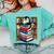 Teacher Librarian Kawaii Penguin Book Lover Penguin Comfort Colors Sweatshirt Butter